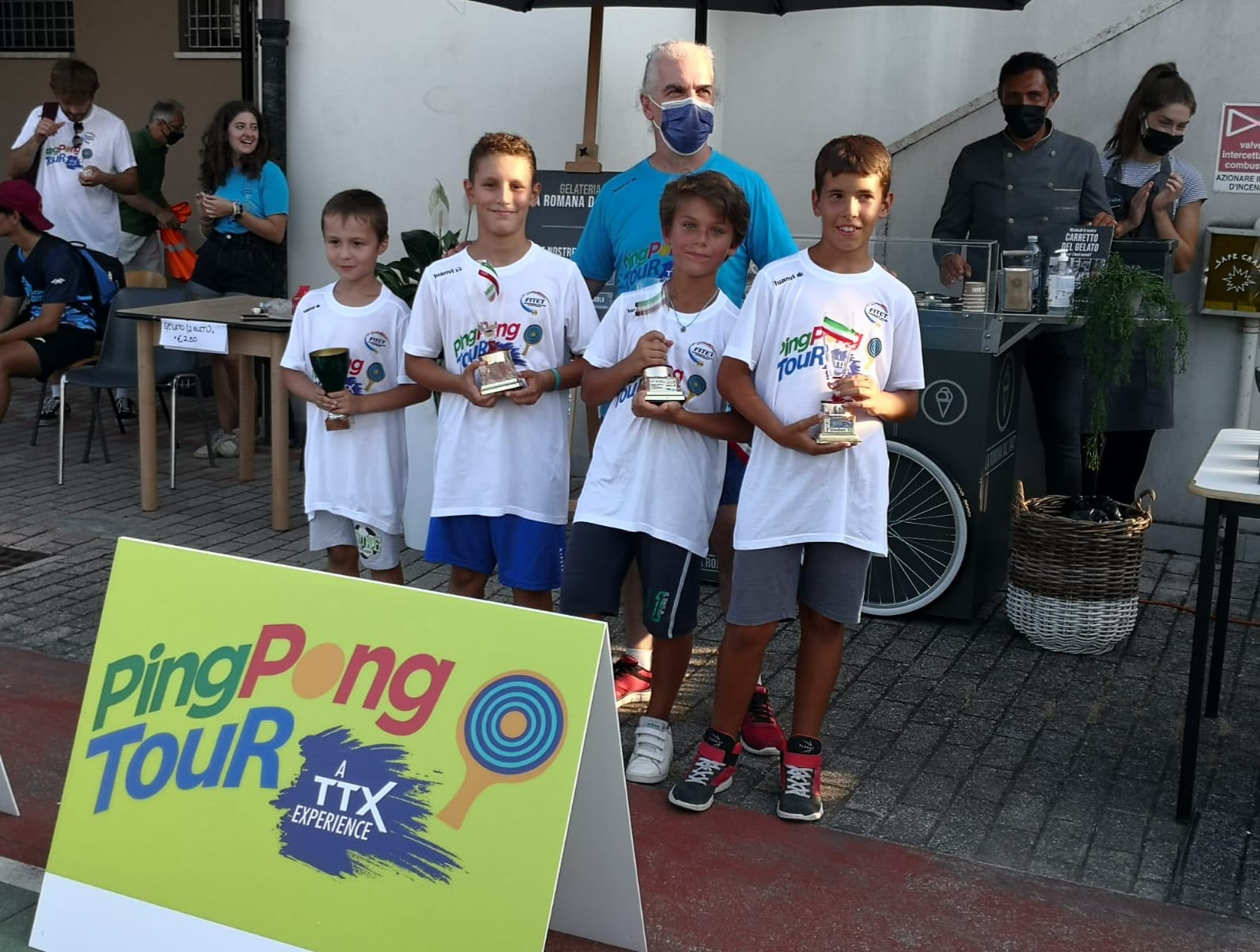 Foto 3 Tappa di Rubano del TTX podio torneo degli Under 12