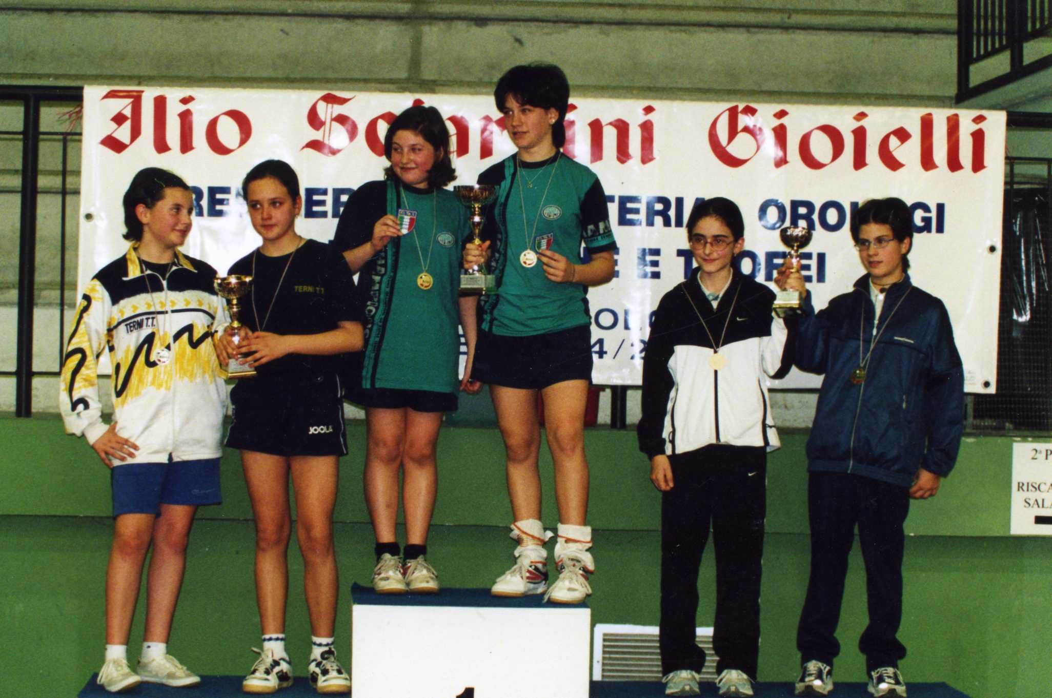 Foto 4 Campioni dItalia Doppio Femminile Giovanissimi 1999 2000