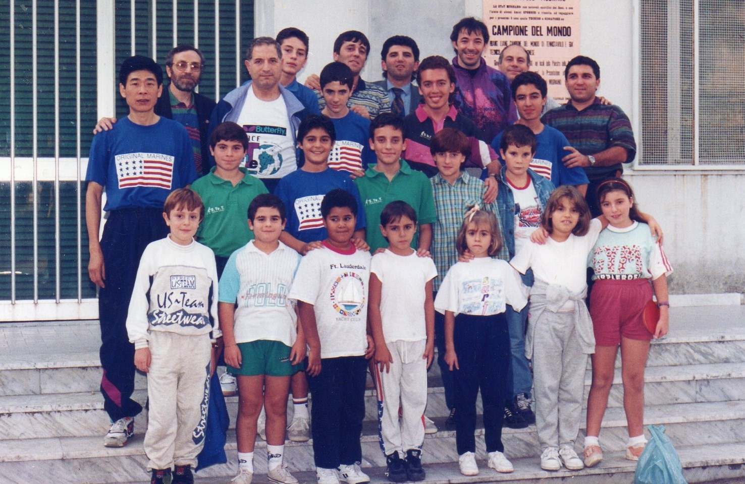 Foto 5 1995 Huang Liang Massimo Costantini Aldo Izzo