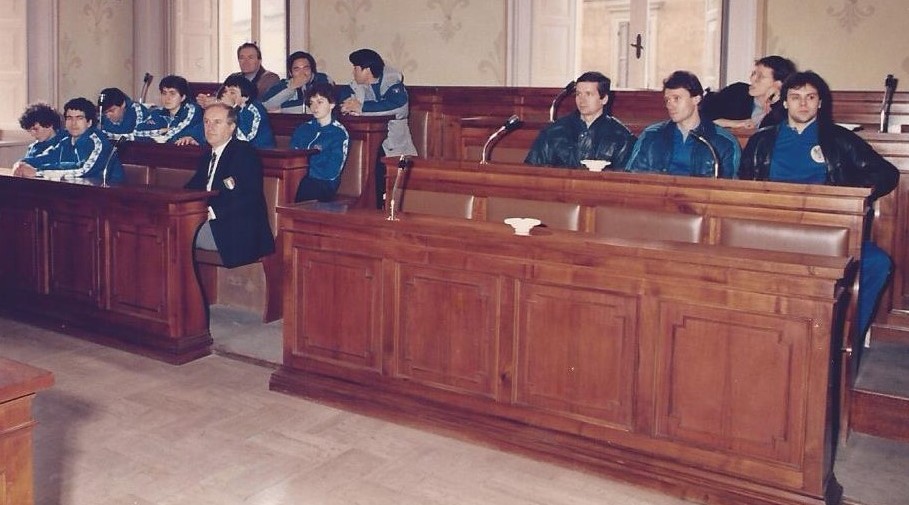 Foto 5 Sala Comunale Italia Austria Feb 1986