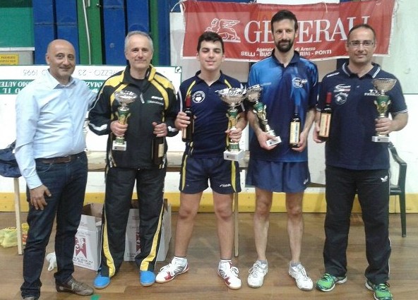Foto 6 Matteo Florio è il primo atleta Atlantide a vincere singolare e doppio nella stessa manifestazione a livello nazionale