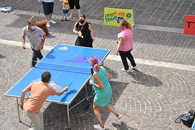 Foto 6 Ping Pong Tour 2021 tappa di Cascina il consiglio comunale gioca allamericana