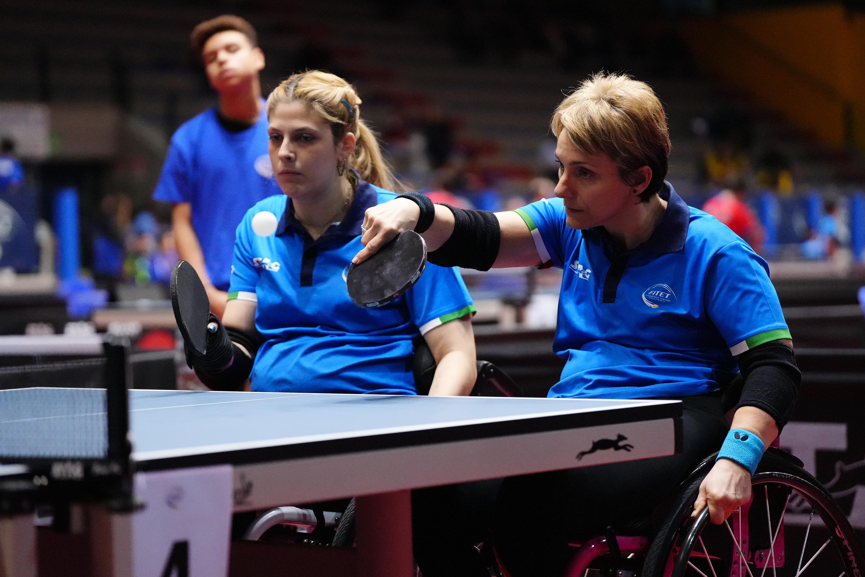 Foto Open di Spagna Paralimpico 2024 Giada Rossi e Michela Brunelli in azione