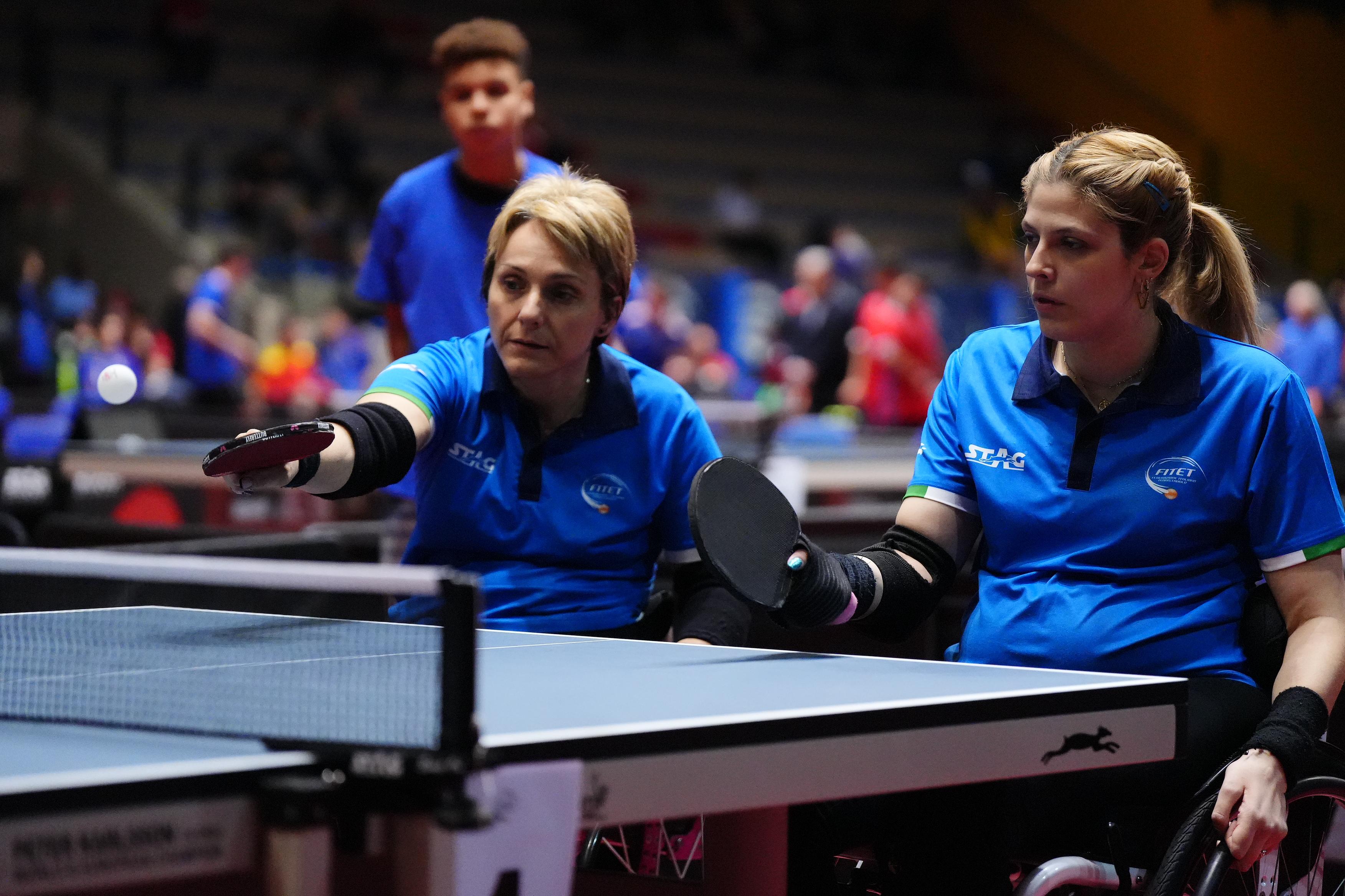 Foto Open di Spagna Paralimpico 2024 Michela Brunelli e Giada Rossi in azione