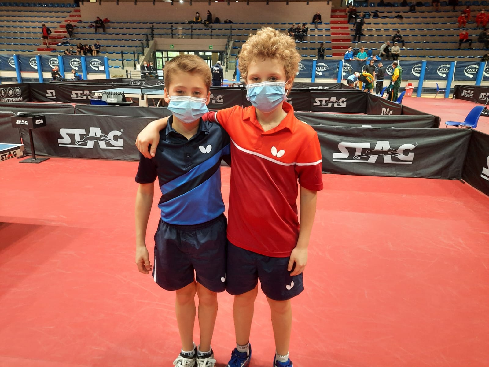 Francesco Trevisan e Danilo Faso finalisti Under 11
