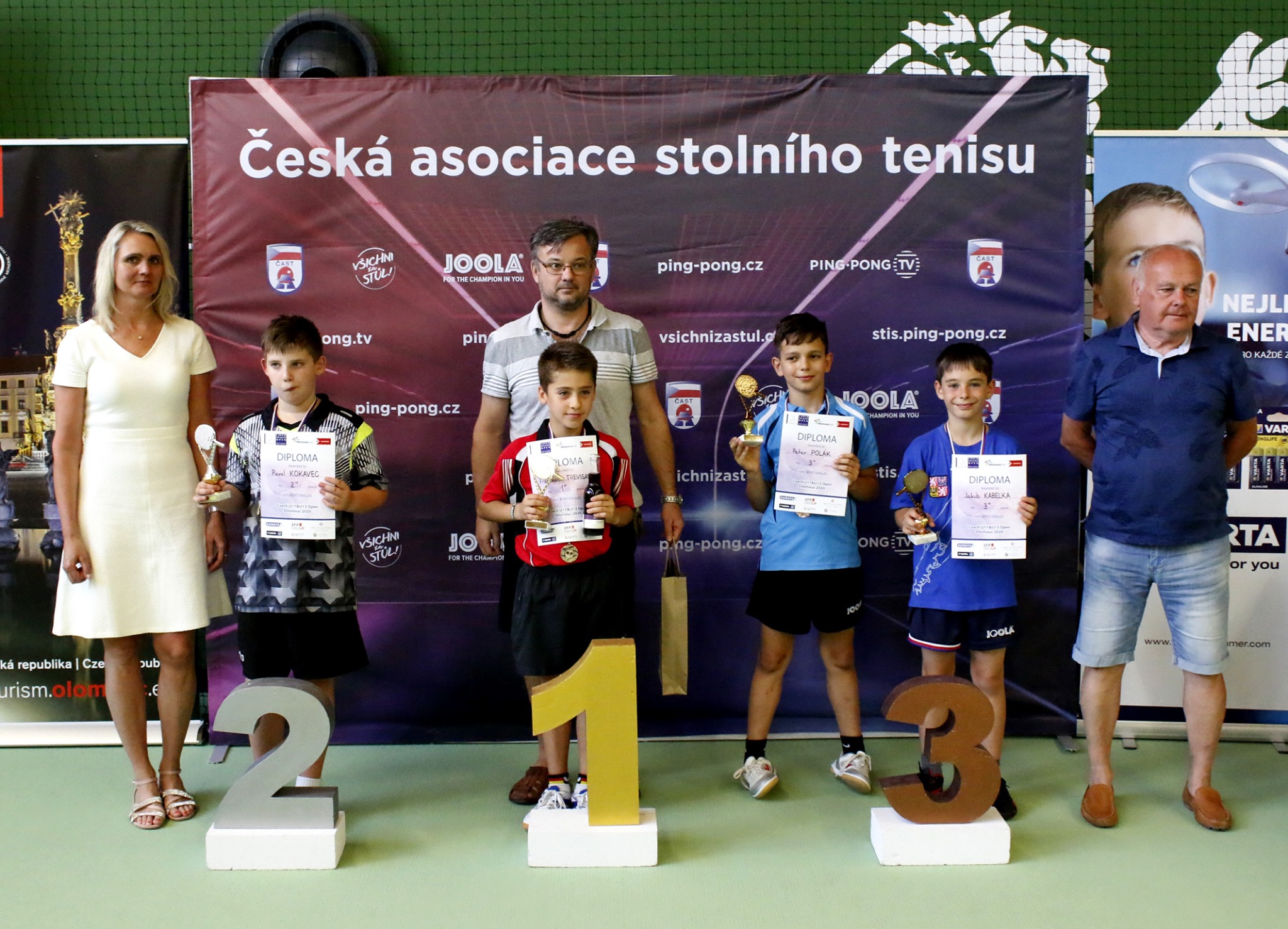 Francesco Trevisan vince singolare Under 11 a Olomouc 2020