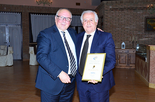 Franco Sciannimanico con Roberto Fabbricini