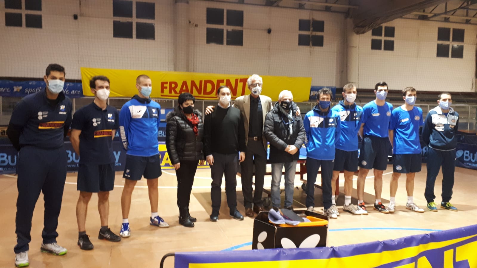 Frandent Group Cus Torino contro Tennistavolo Reggio Emilia Ferval 2020 2021