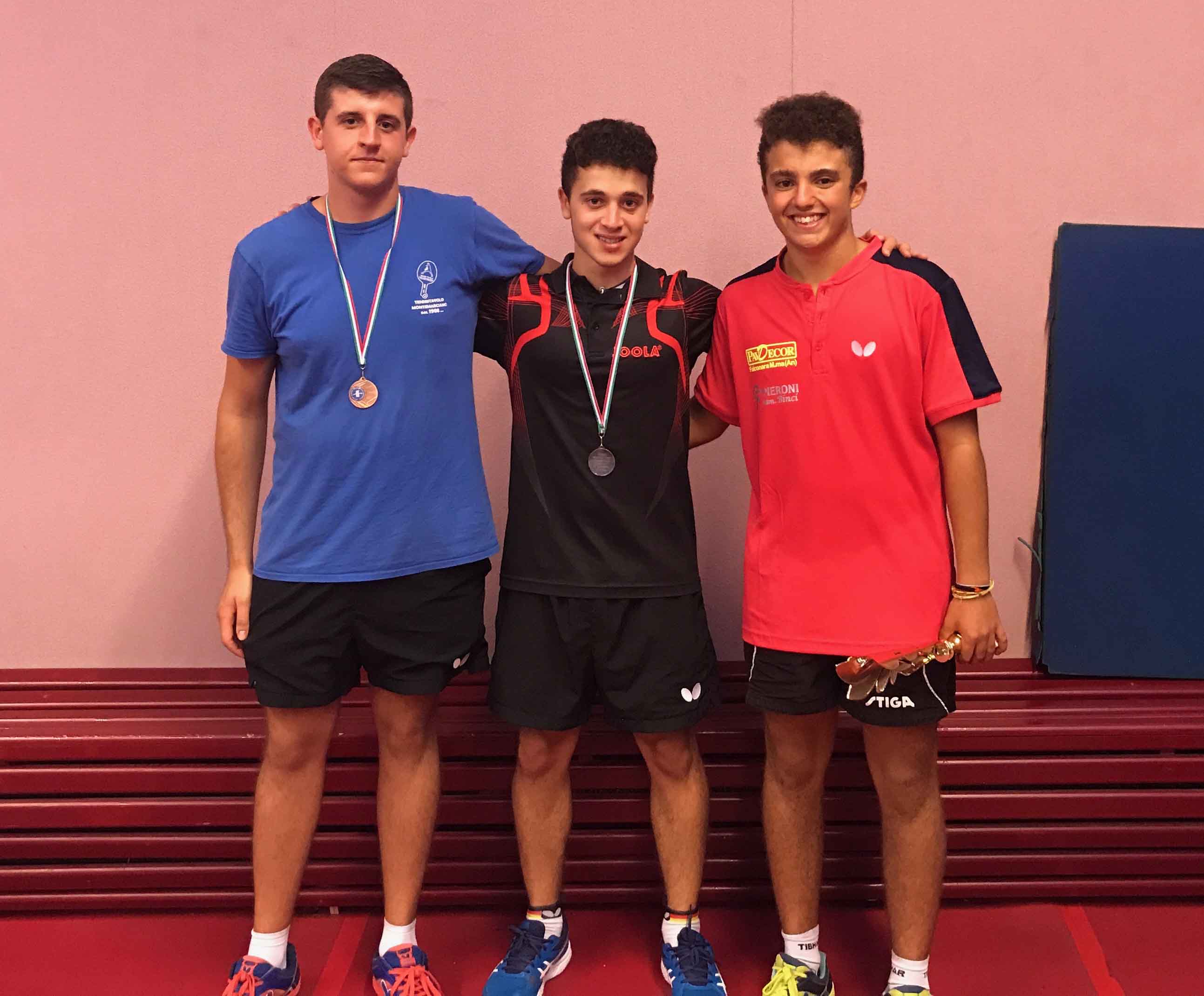 Gabriele Barchiesi Leonardo Conte e Nicolò Pierpaoli