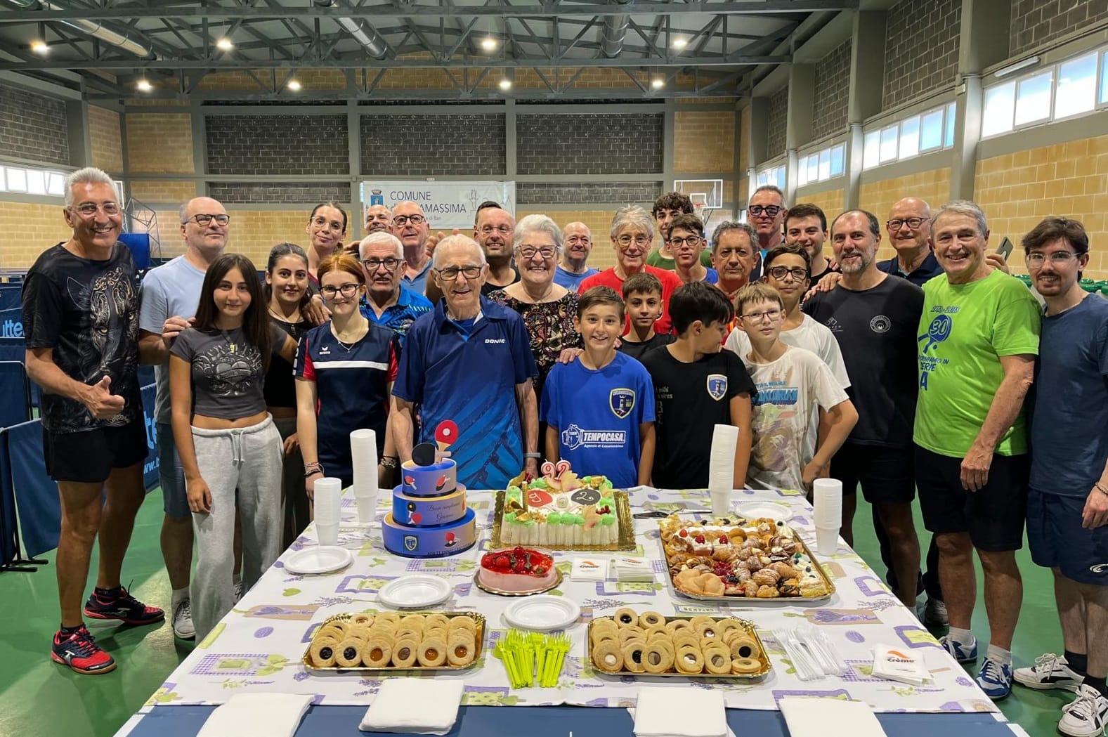 Giacomo De Carolis la festa per i suoi 92 anni