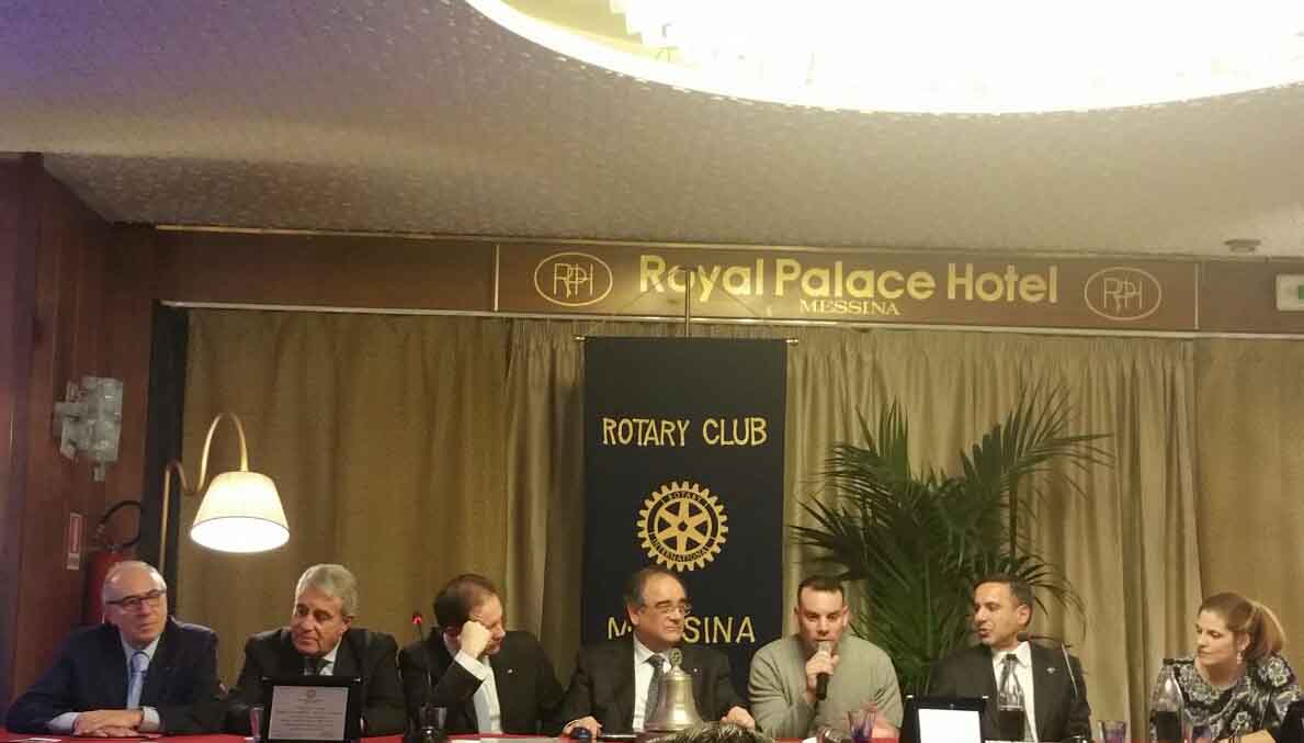 Giada Amine e Alessandro al Rotary