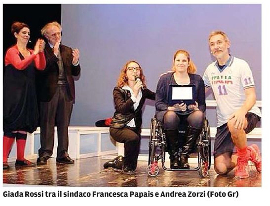Giada Rossi e Andrea Zorzi
