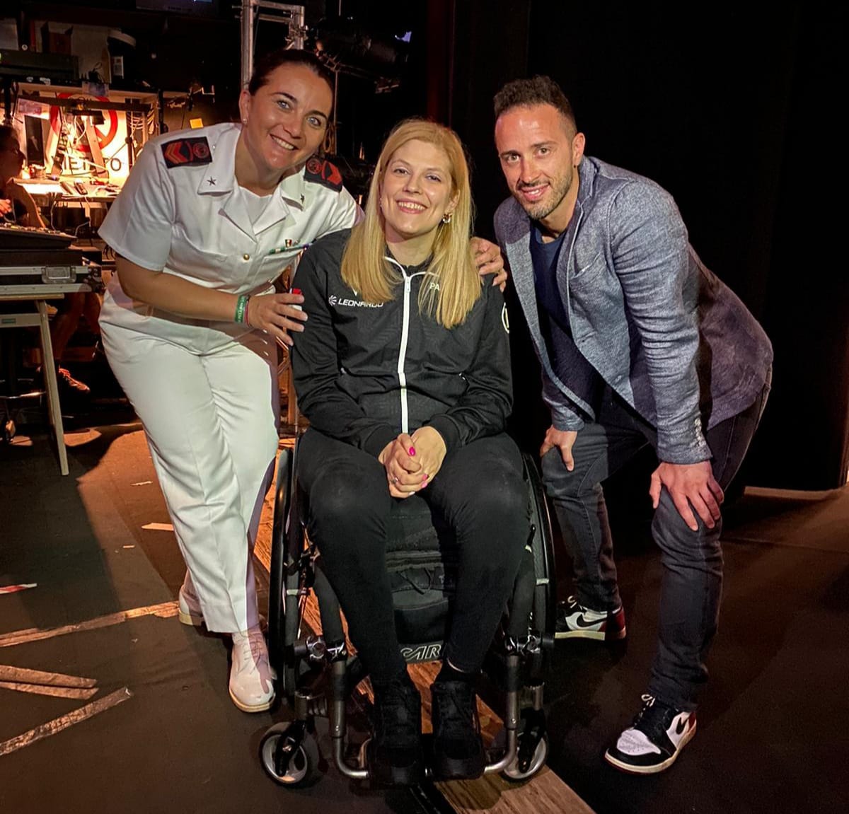 Giada Rossi premiata a Treviso a GenerAZIONE2026 con Enrica Marasca e Andrea Dovizioso