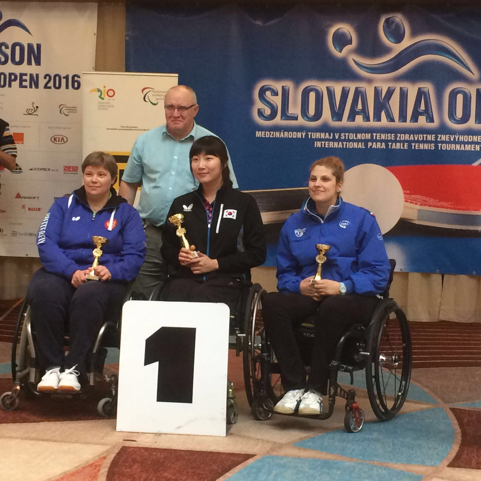 Giada Rossi terza a Bratislava 2016