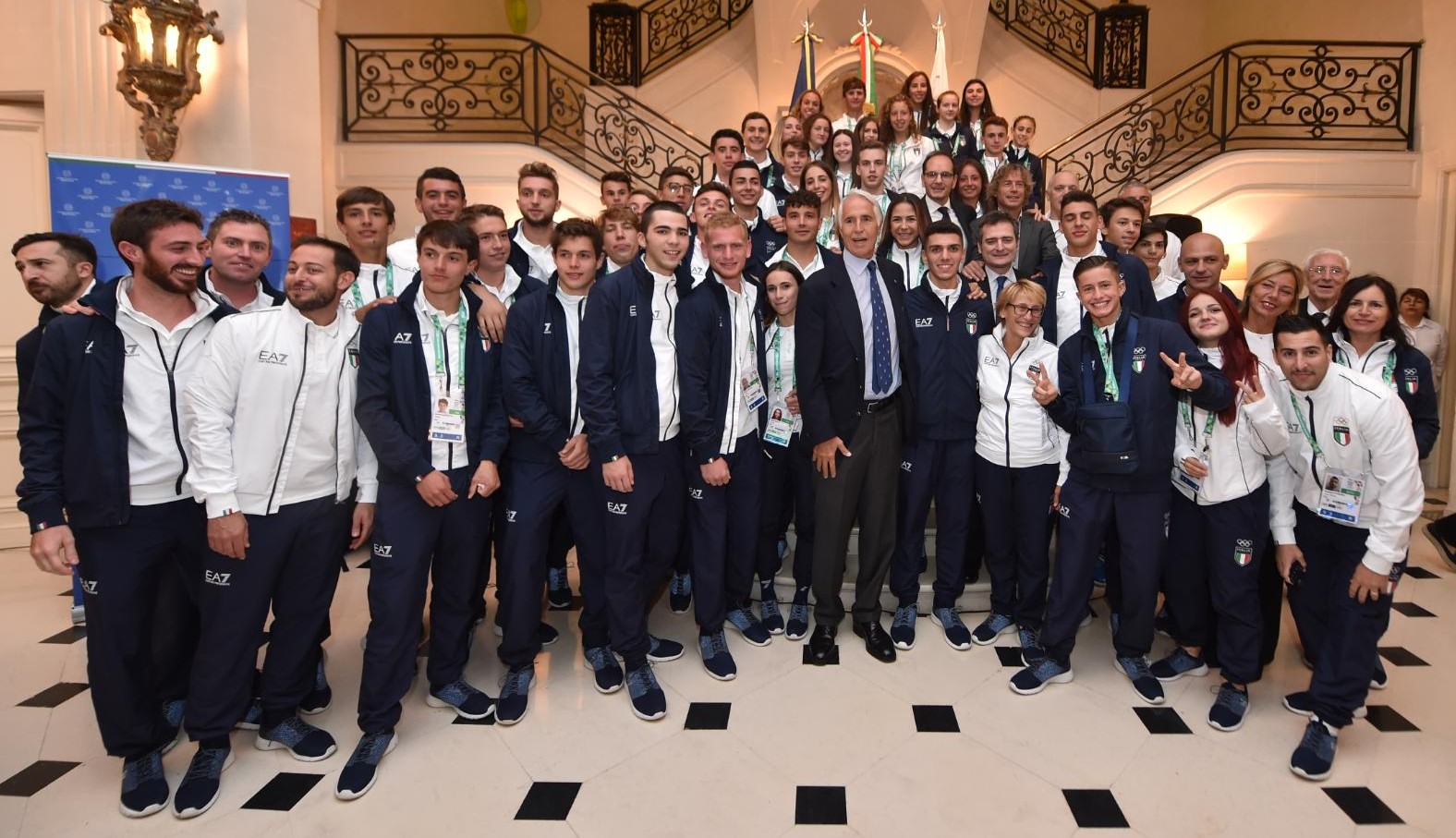 Giochi Olimpici Giovanili 2018 azzurri ricevuti allAmbasciata Italiana