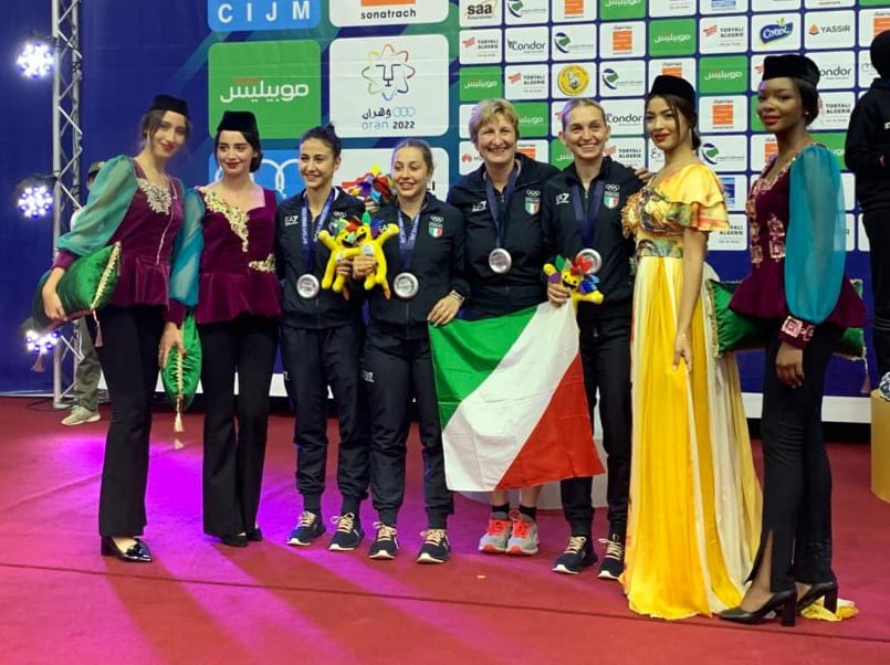 Giochi del Mediterraneo 2022 Italia femminile argento a squadre