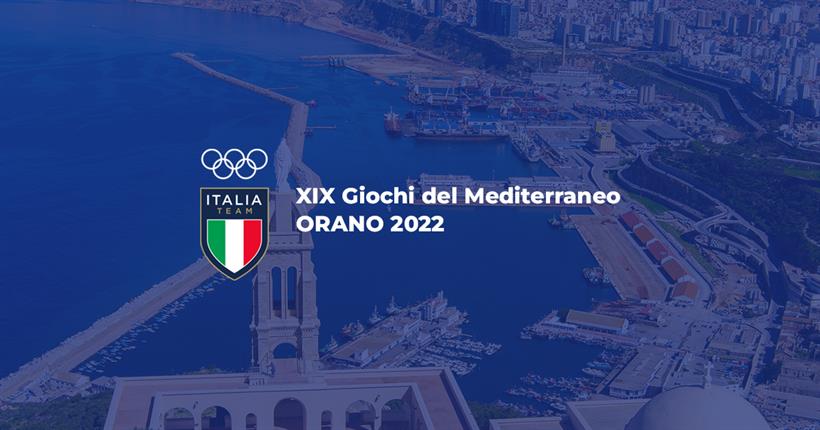 Giochi del Mediterraneo 2022 logo