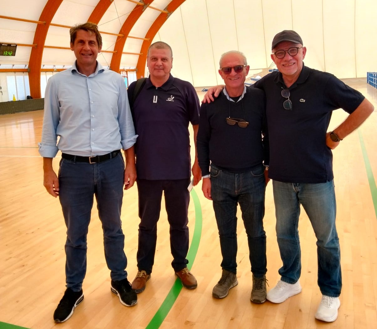 Giochi del Mediterraneo Taranto 2026 visita di validazione impanto del tennistavolo