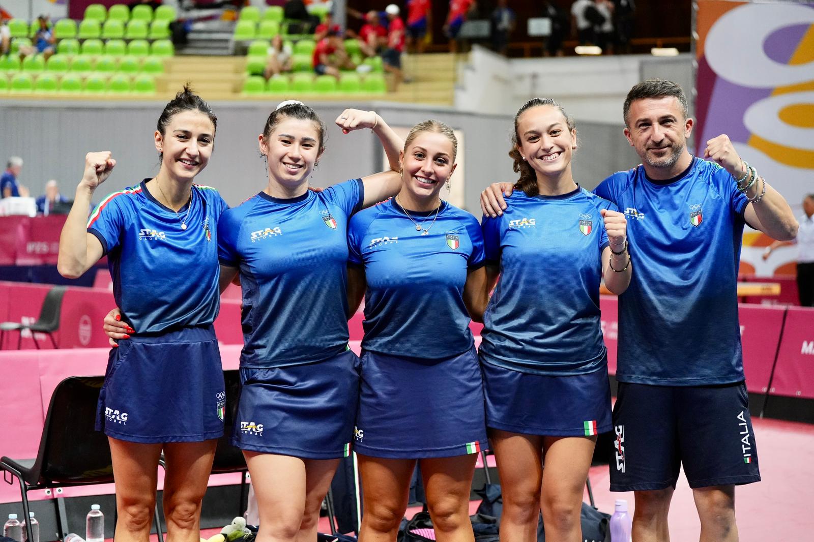 Giochi del Mediterraneo di Taranto 2026 Italia femminile in semifinale