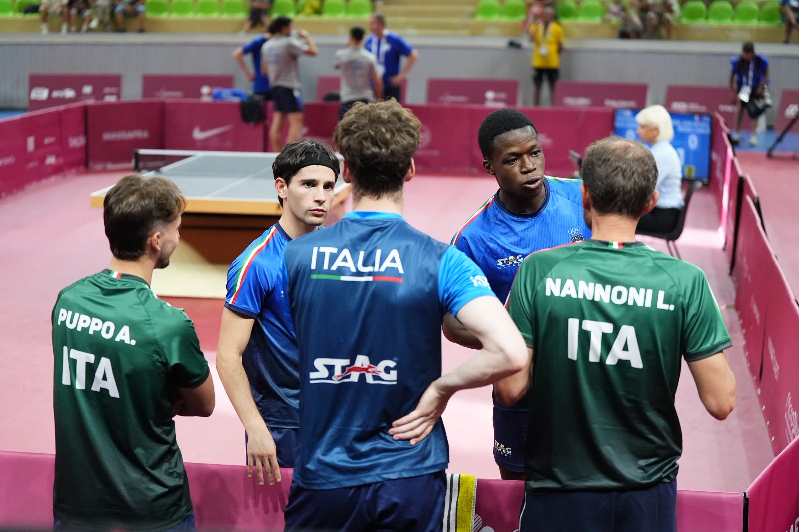 Giochi del Mediterraneo di Taranto 2026 Italia timeout in doppio contro Cipro