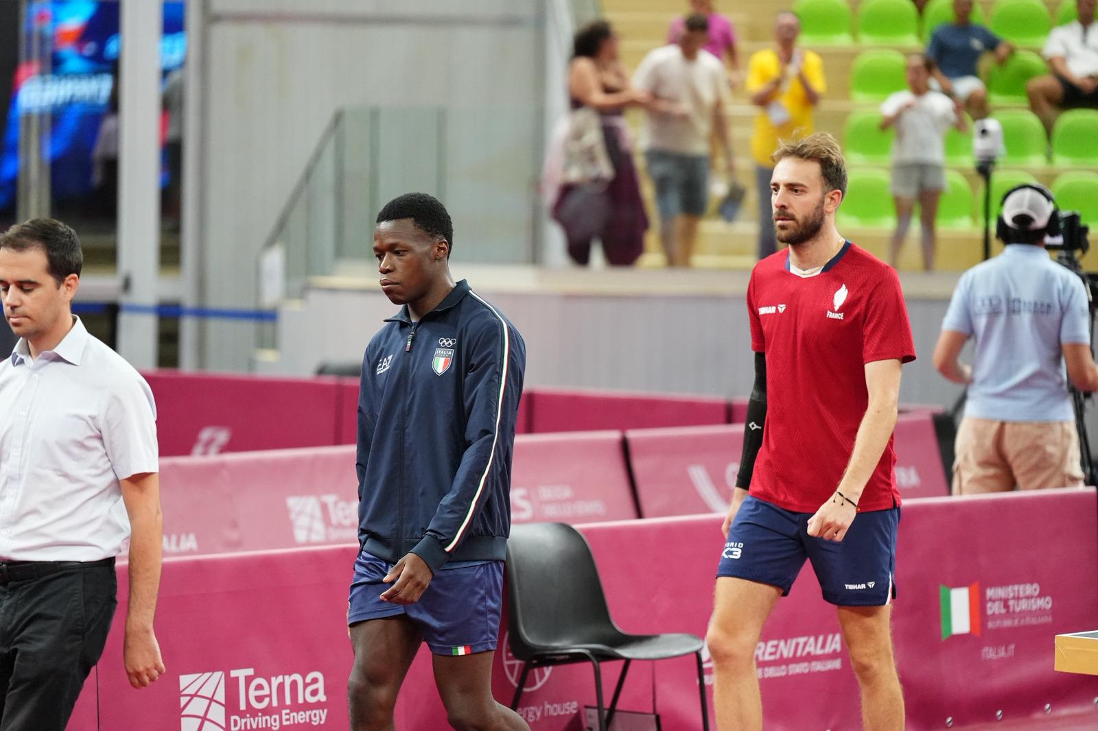 Giochi del Mediterraneo di Taranto 2026 John Oyebode entra in campo nei quarti di finale