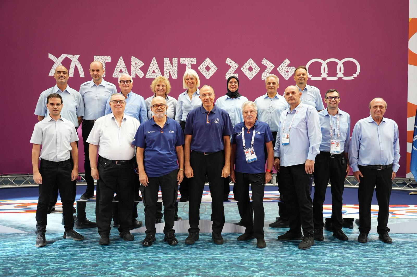 Giochi del Mediterraneo di Taranto 2026 gruppo arbitrale