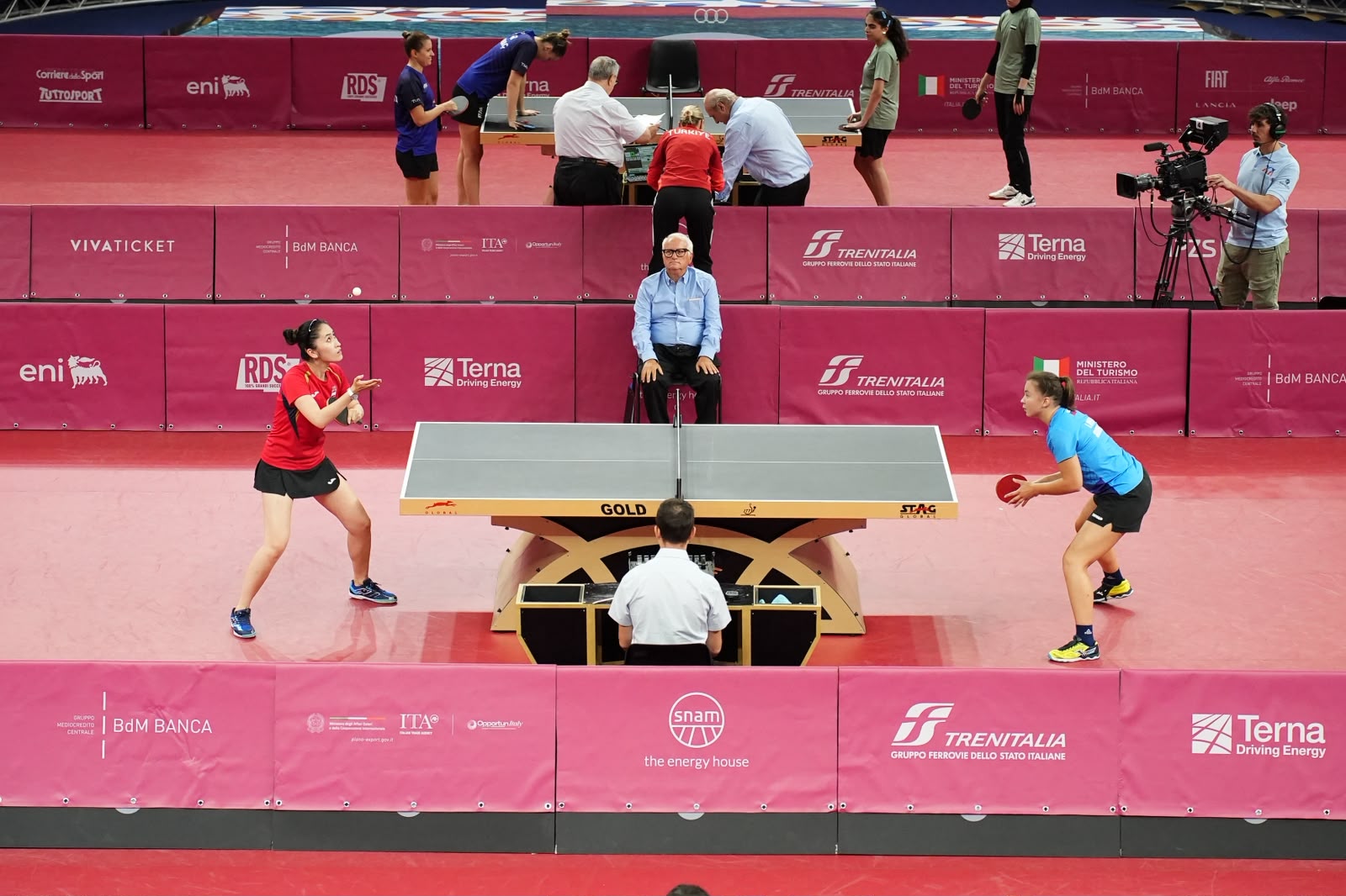 Giochi del Mediterraneo di Taranto 2026 ottavo di finale femminile fra Spagna e Slovenia