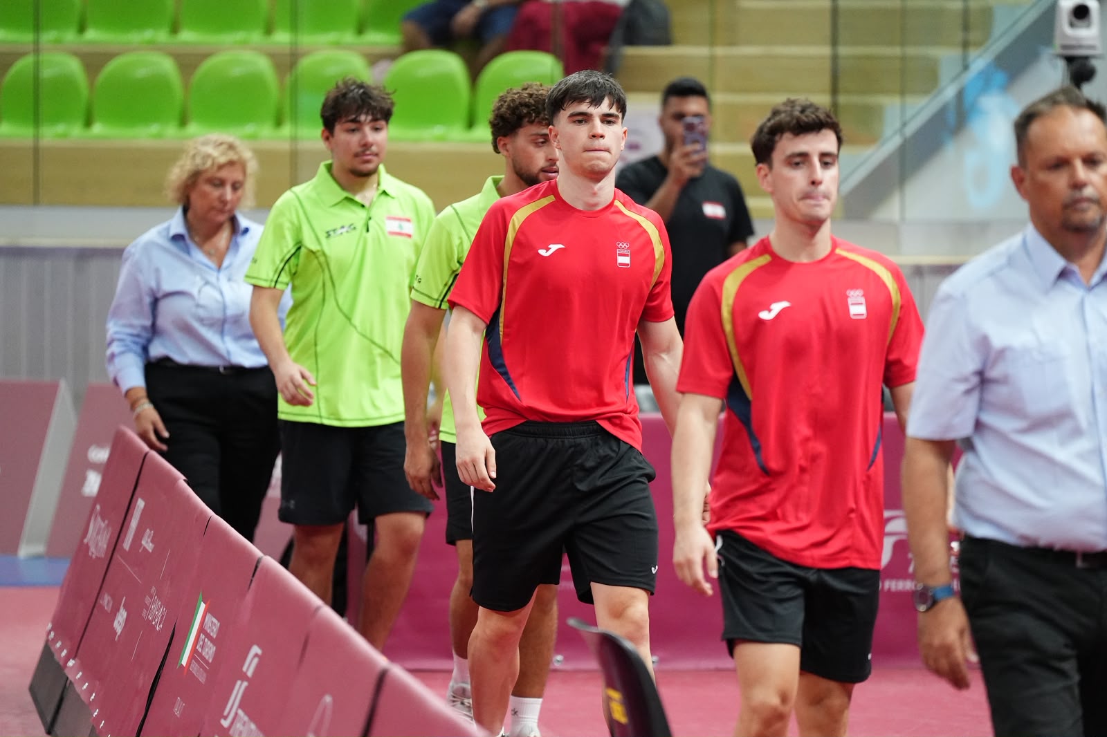 Giochi del Mediterraneo di Taranto 2026 sfilata ottavi di finale a squadre maschili