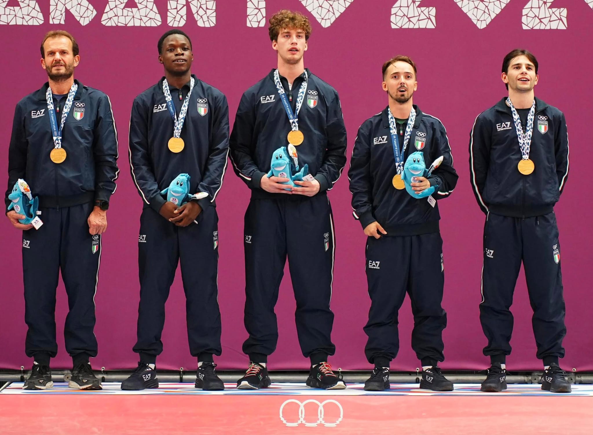 Giochi_del_Mediterraneo_di_Taranto_2026_squadra_azzurra_maschile_medaglia_doro