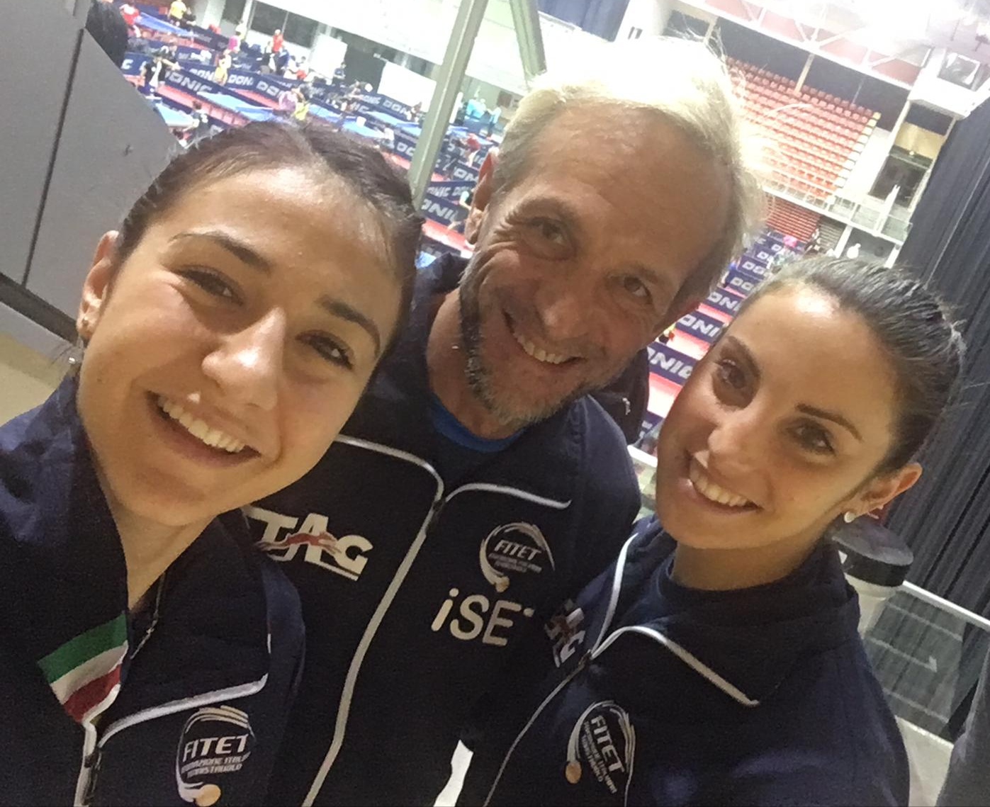 Giorgia Piccolin Maurizio Gatti e Chiara Colantoni Open dAustria 2018