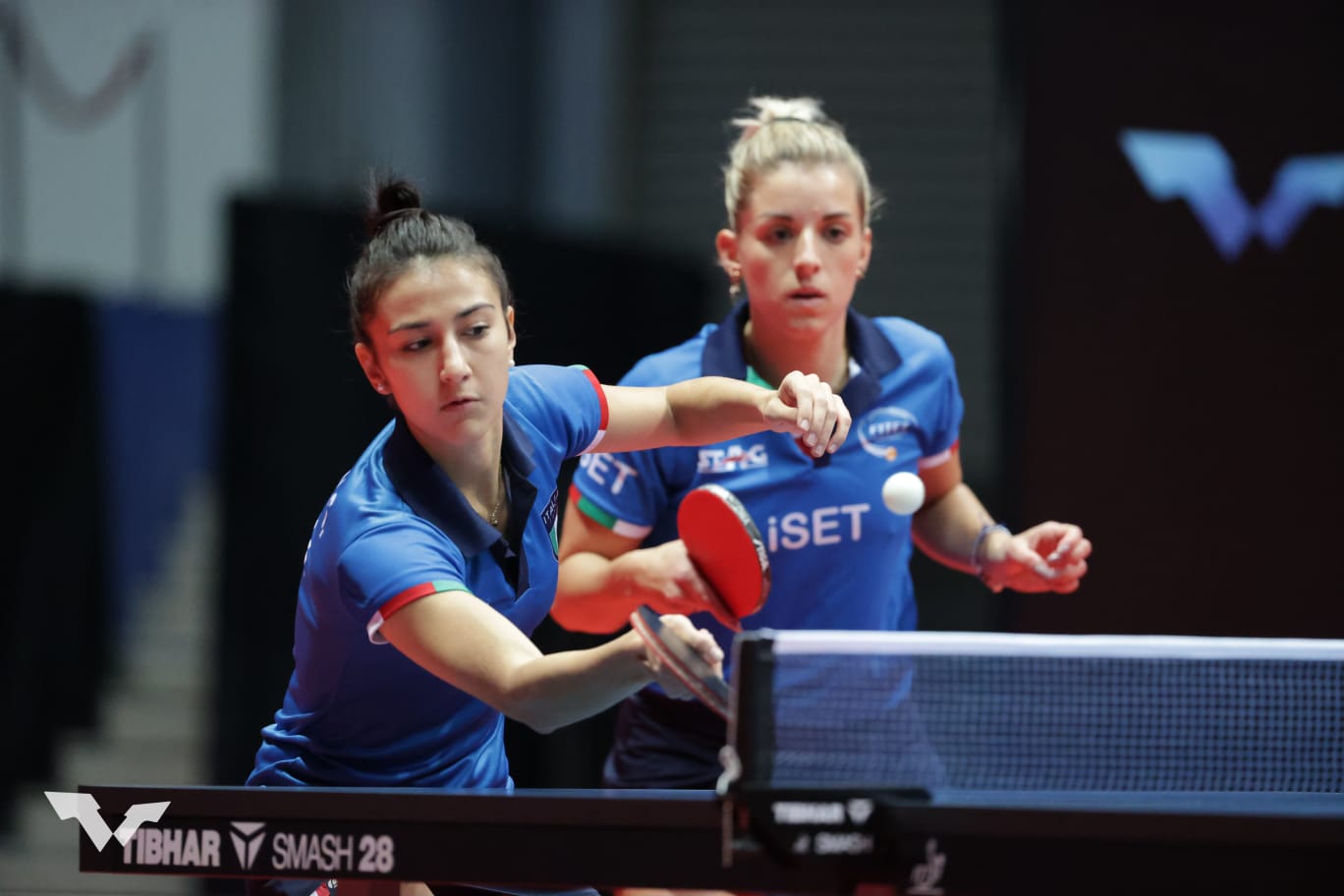 Giorgia Piccolin e Debora Vivarelli al WTT Contender Tunis 2021