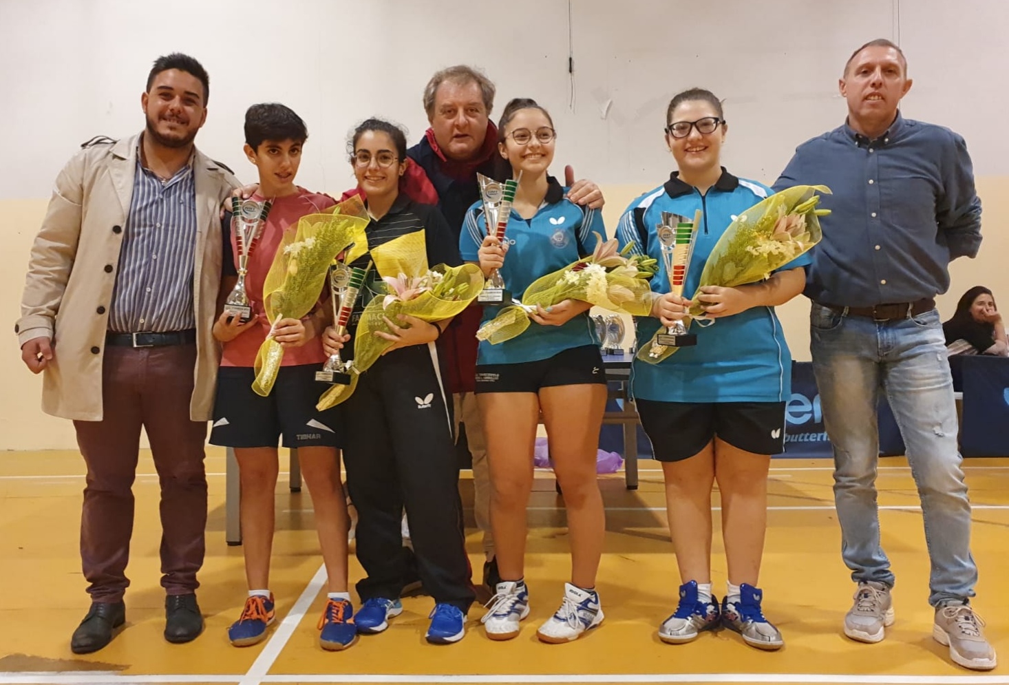 Giornata Rosa Sicilia 2019 podio 2 3 e 4 categoria