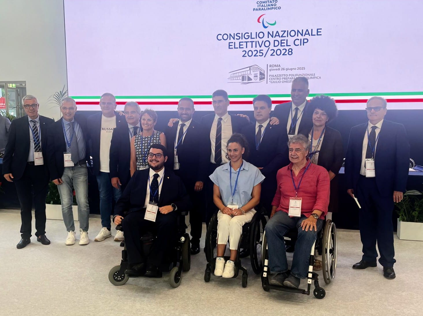 Giunta CIP 2025 2028