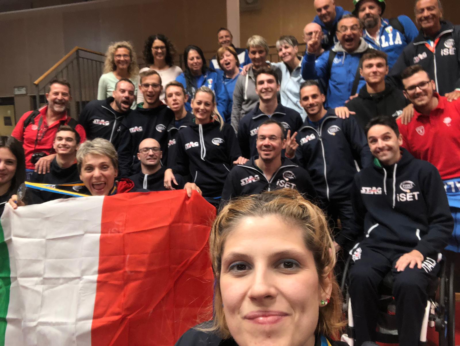 Gruppo Italia ai Campionati Europei 2019