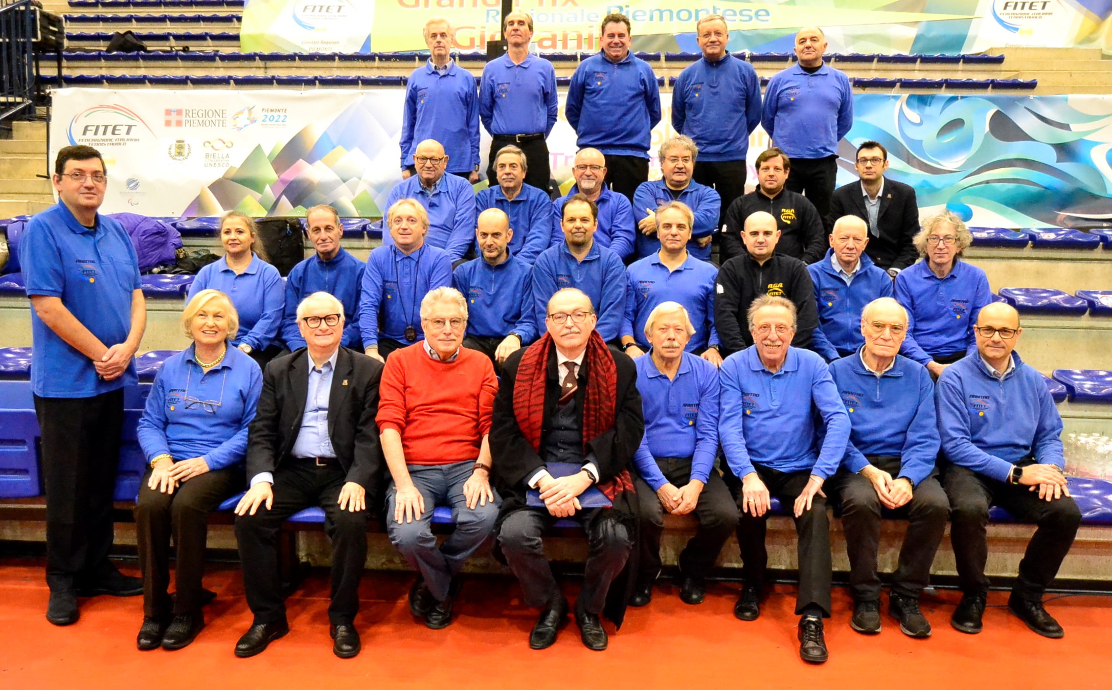 Gruppo arbitrale Giornate Rosa e tornei nazionali maschili