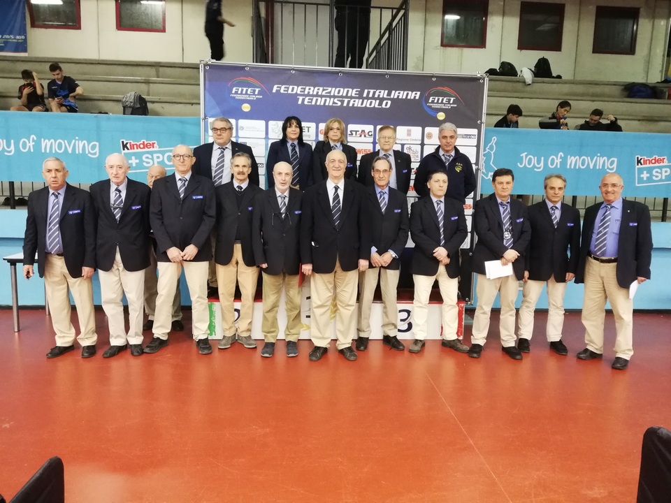 Gruppo arbitri torneo nazionale giovanile 22 24 febbraio 2020