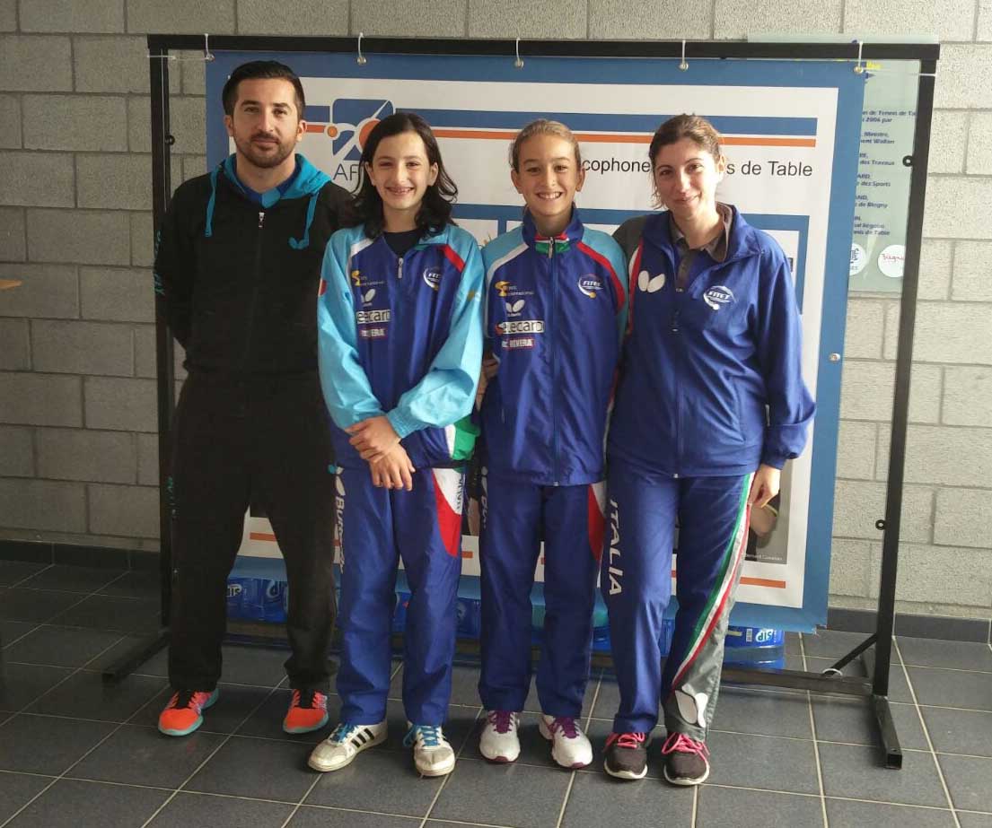 Gruppo azzurro a Blegny 2