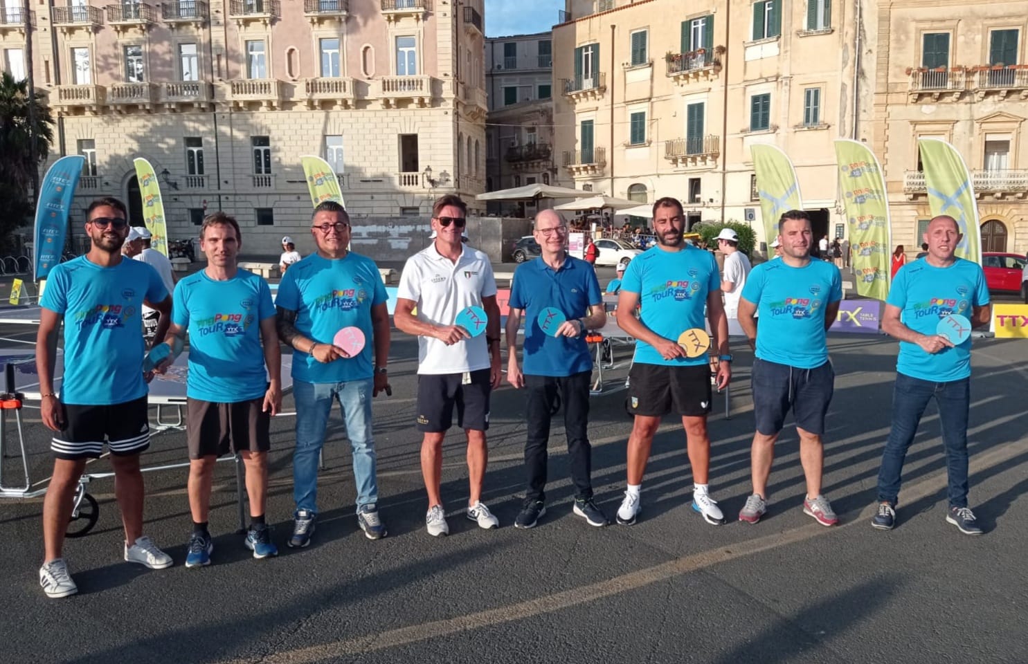 Gruppo con Giuseppe Gamuzza Giuseppe Gibilisco e Paolo Puglisi