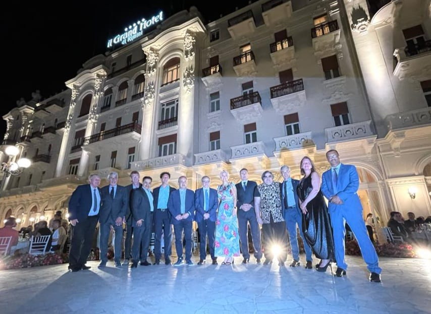 Gruppo dei VIP alla Cena di Gala