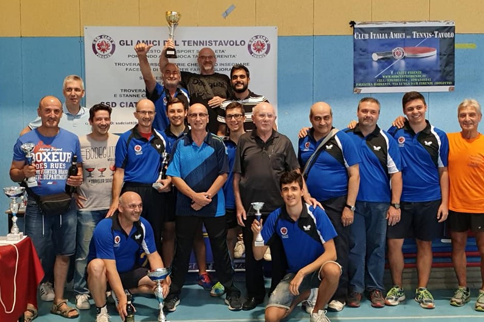 Gruppo dopo vittorie a Campionati Regionali assoluto e di terza categoria