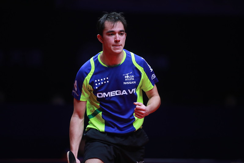 Hugo Calderano alle Grand Finals 2019