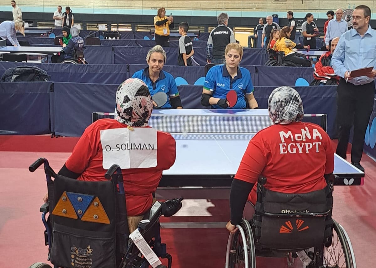 ITTF SQY French Para Open 2023 Michella Brunelli e Giada Rossi in semifinale nel doppio di classe Wd5