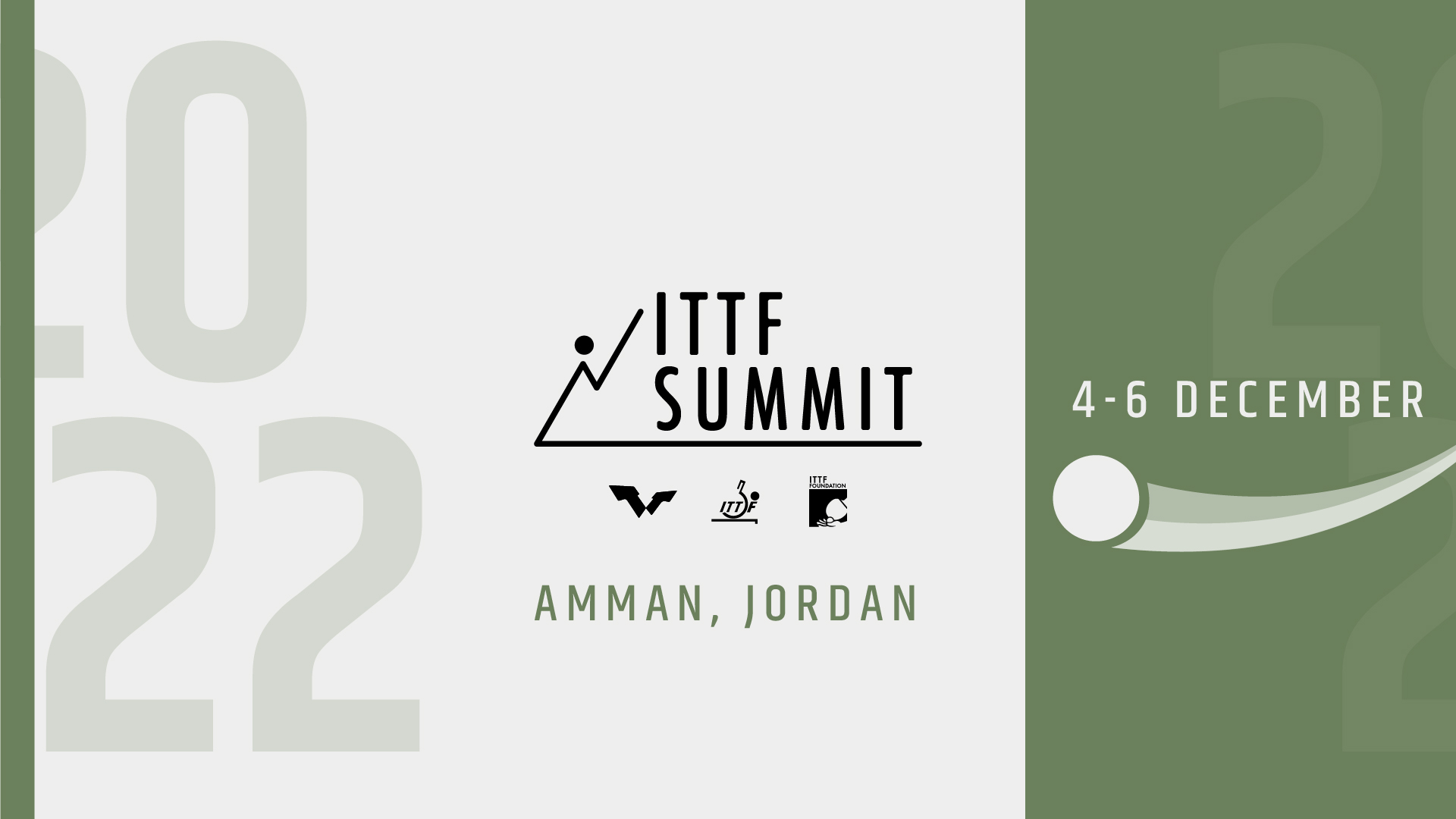 ITTF Summit ad Amman 4 6 dicembre 2022
