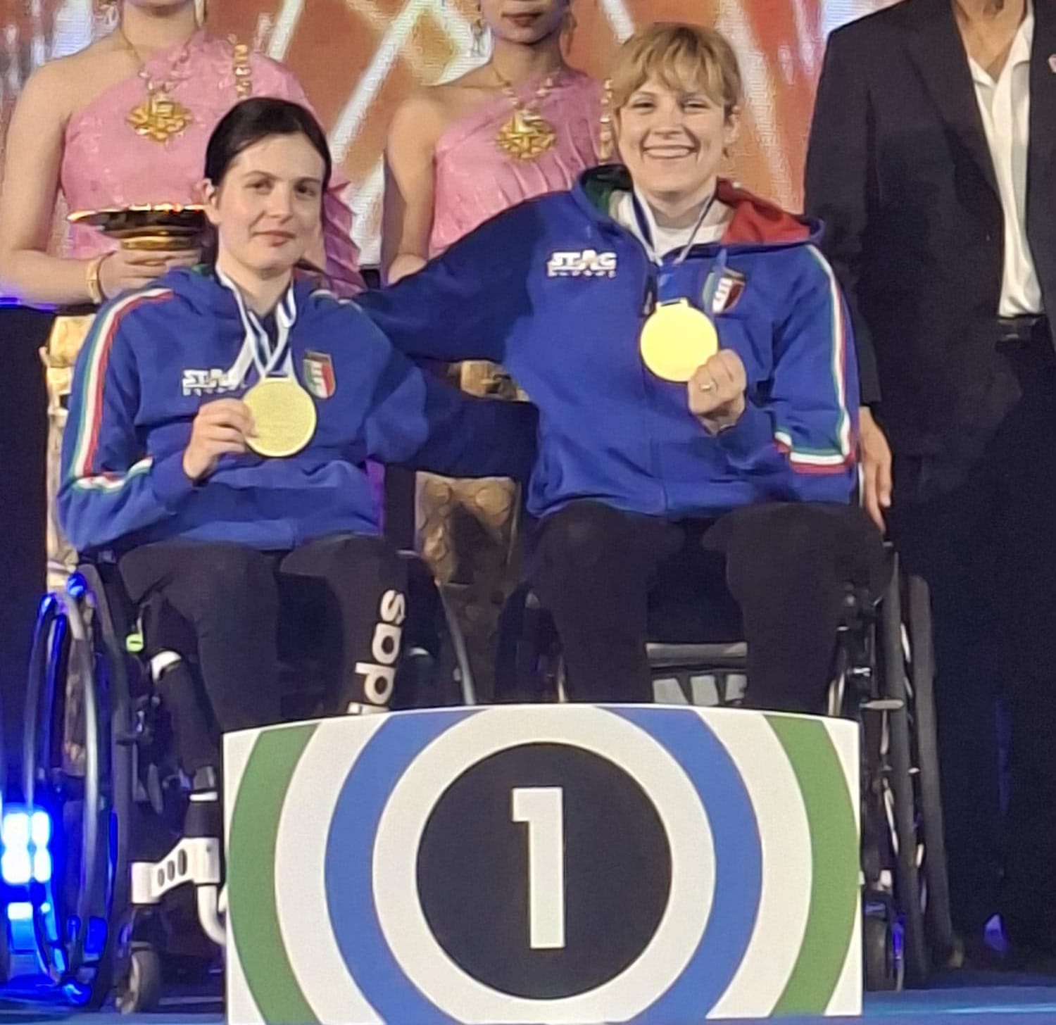 ITTF Wold Para Elite Nakhon Ratchasima 2026 Carlotta Ragazzini e Giada Rossi oro