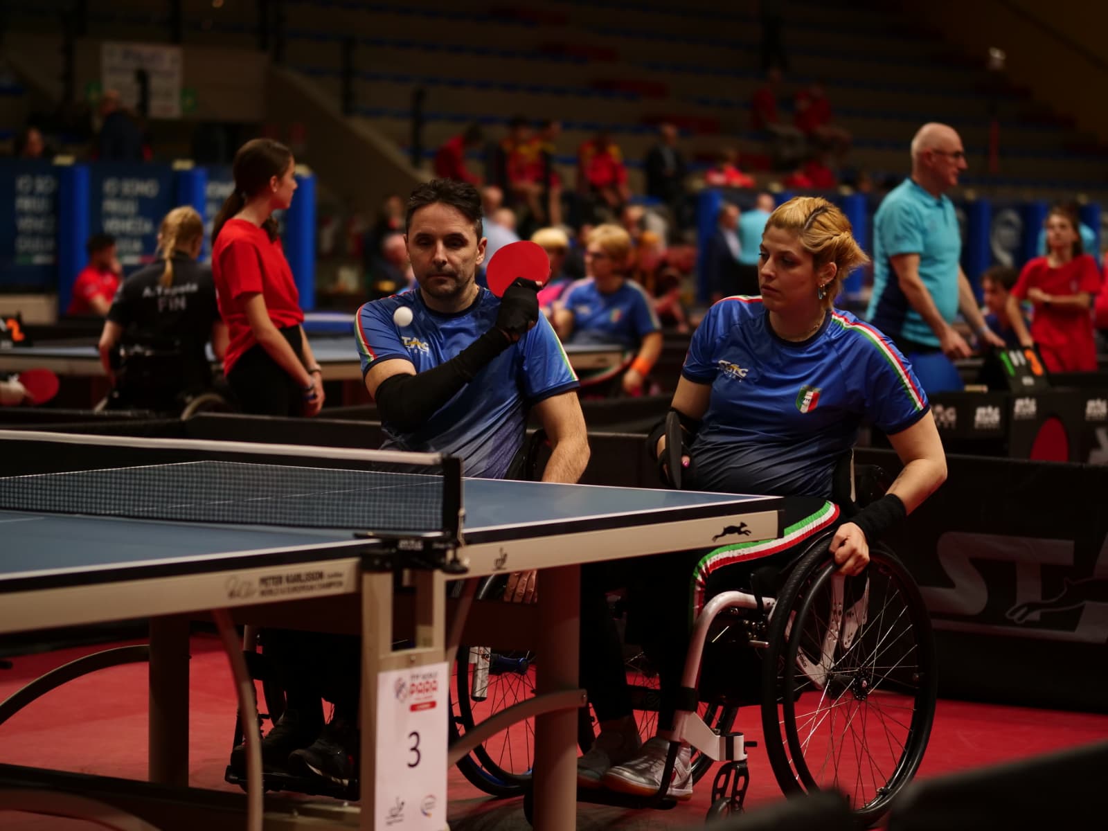 ITTF World Para Challenger Lignano 2026 Federico Crosara e Giada Rossi