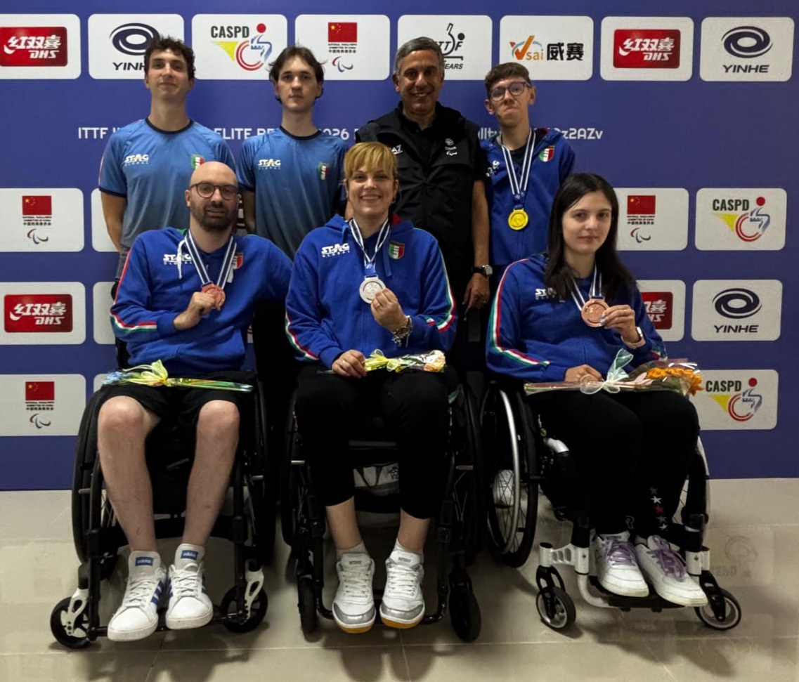ITTF_World_Para_Elite_Beijng_2026_la_squadra_azzurra_con_medaglie