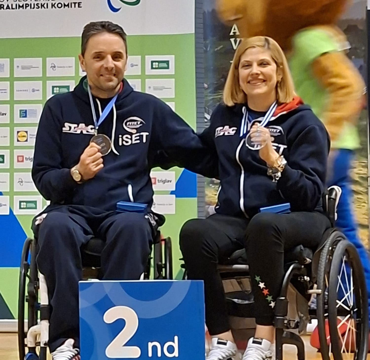 ITTF World Para Elite Lasko 2025 Federico Crosara e Giada Rossi argento nel doppio misto