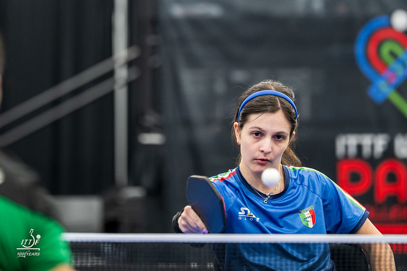 ITTF World Para Elite Spokane 2026 Carlotta Ragazzini