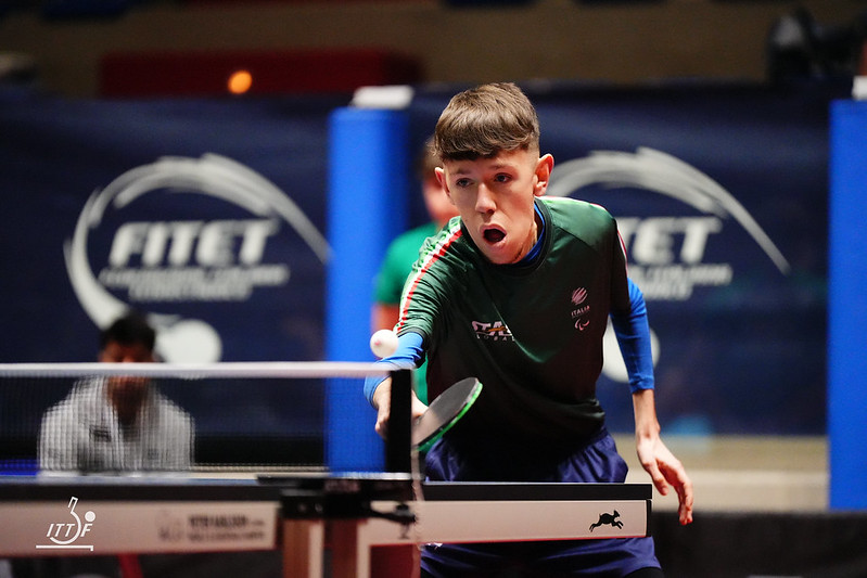 ITTF World Para Future Lignano 2025 Matteo Parenzan