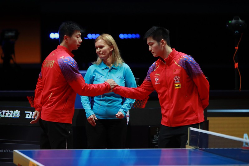 ITTF World Tour Grand Finals 2019 i finalisti Ma Long e Fan Zhendong